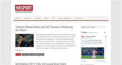 Desktop Screenshot of hrsport.de