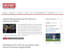 Tablet Screenshot of hrsport.de